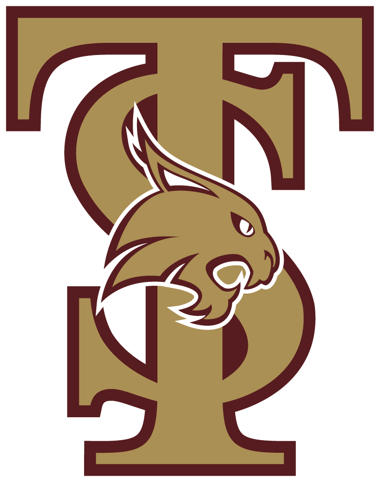 Texas State Bobcats 2008-Pres Alternate Logo 05 vinyl decal